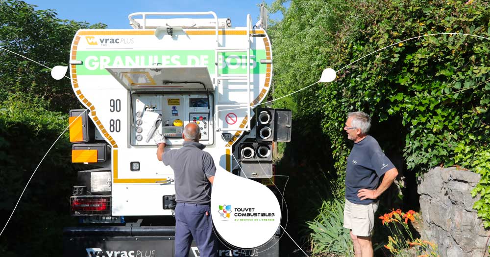 granulé de bois en vrac