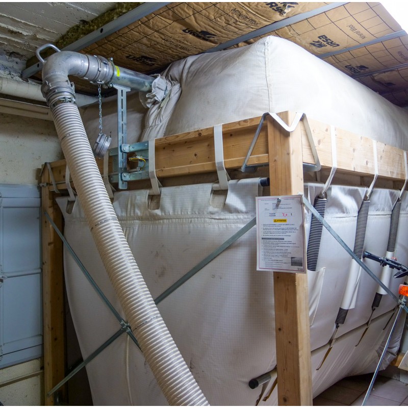 granulés de bois en vrac