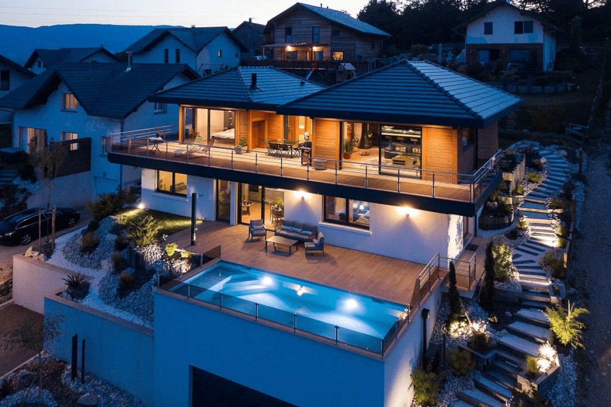 constructeur maison ossature bois haute savoie