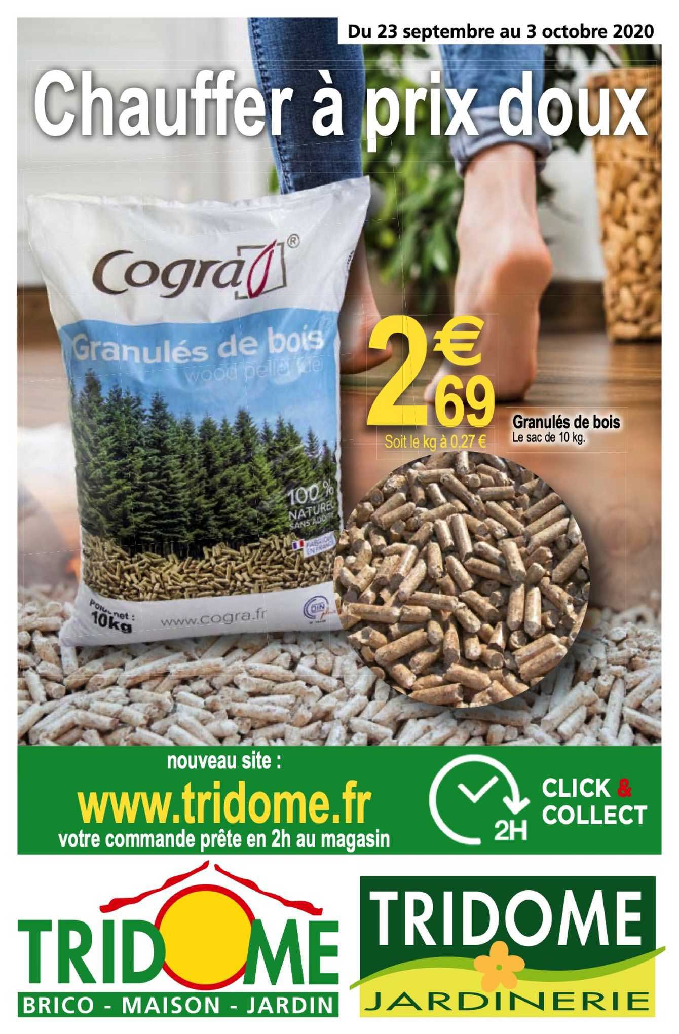 prix granulés de bois