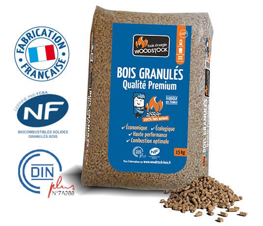 prix granulés de bois en sac