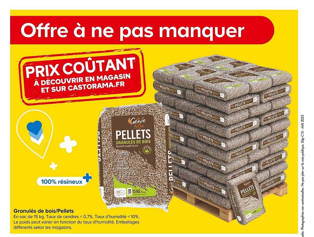 prix sac granulés de bois