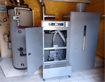 chaudière à granulés ou pompe à chaleur