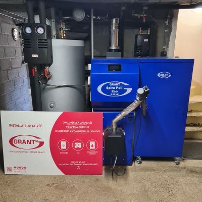 chaudières à granulés