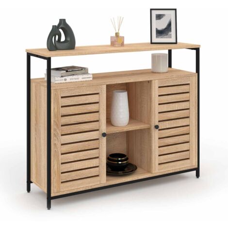 meuble bois et metal